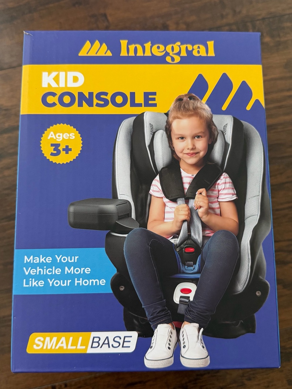 Kid Console Car Seat Organizer - Gray/Black